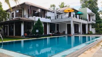 Voorkant van accommodatie