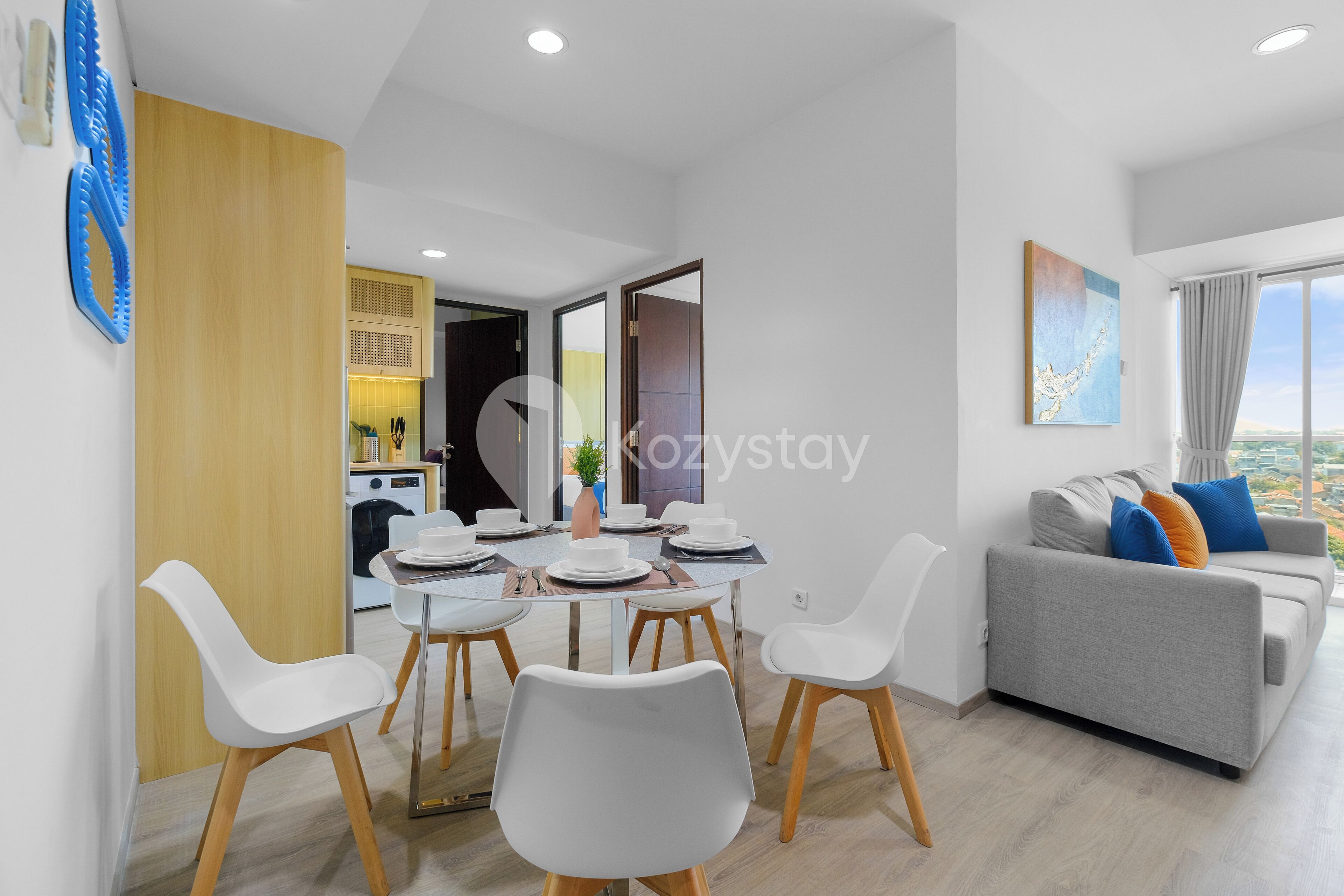 Apartment, 3 Bedrooms, City View | Dining room