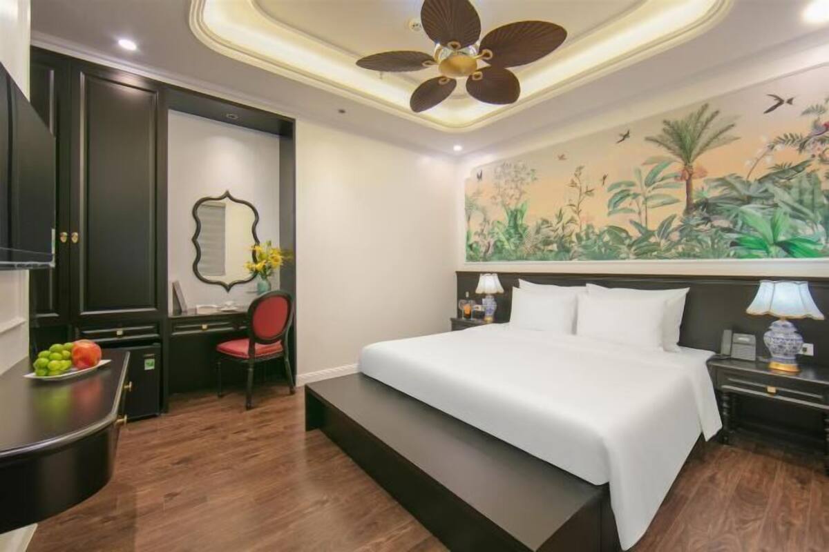 Ropa de cama hipoalergénica y minibar
