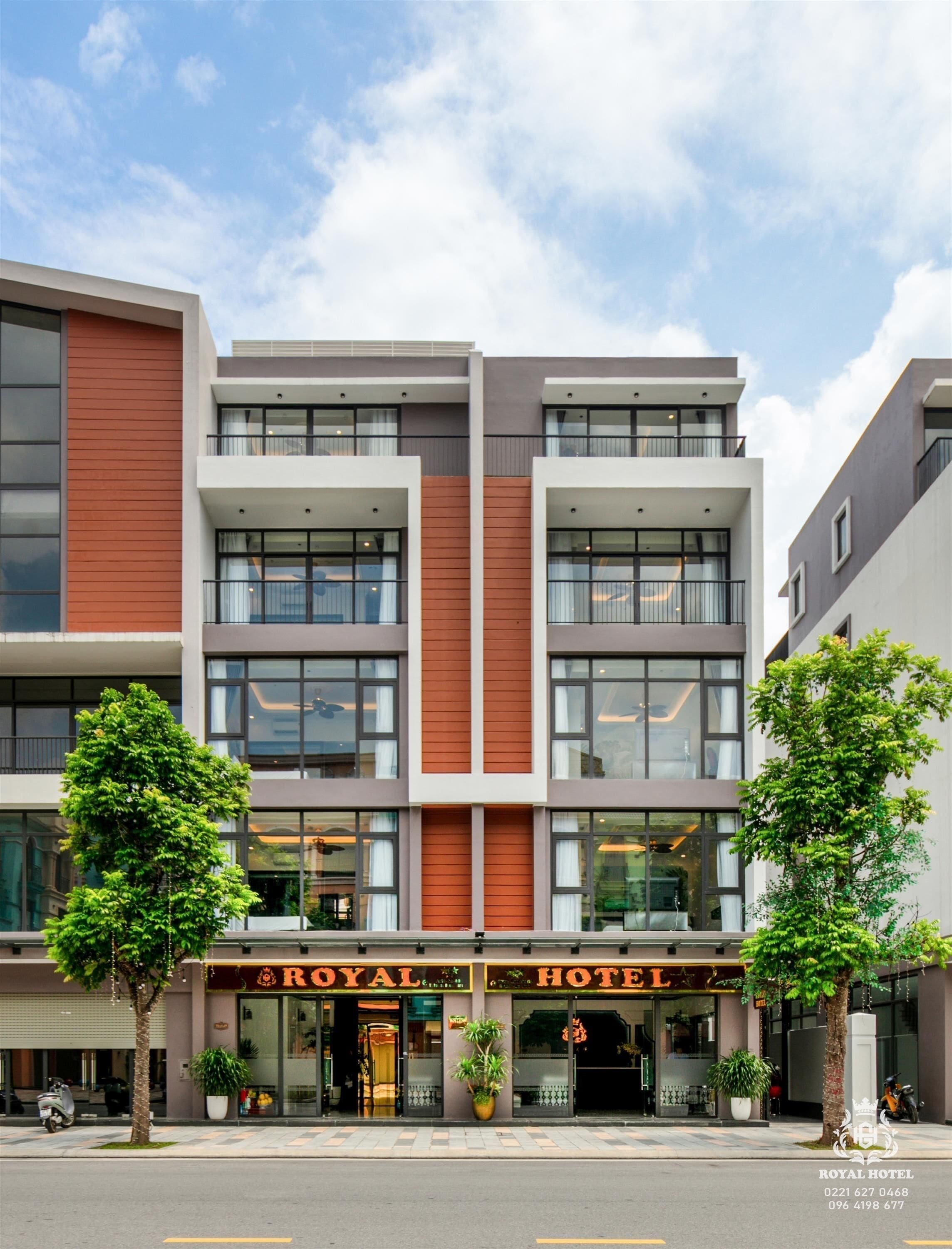 ด้านหน้าที่พัก