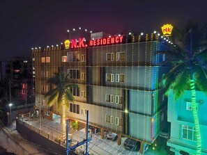 Façade de l’hébergement