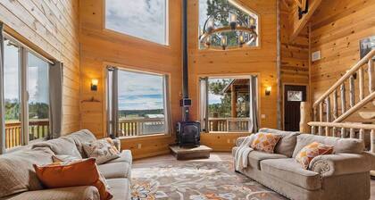 4BR Cabin w/ Game Room & Fire Pit – Sleeps 13