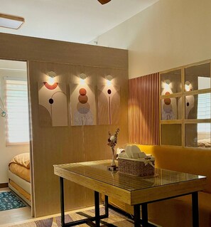Apartamento, 1 habitación | Zona de estar