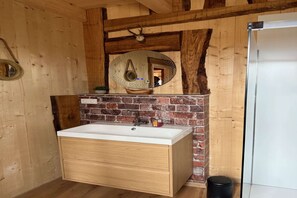 Shower, hair dryer - Chalet on the Wolfsberg (Harzgerode)