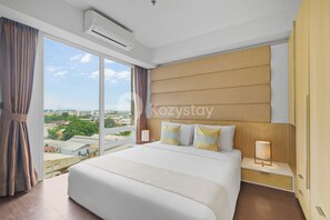 Apartment, 1 Bedroom, Courtyard View | Laptop workspace, iron/ironing board, free WiFi - Tamani by Kozystay - Paskal (Bandung)