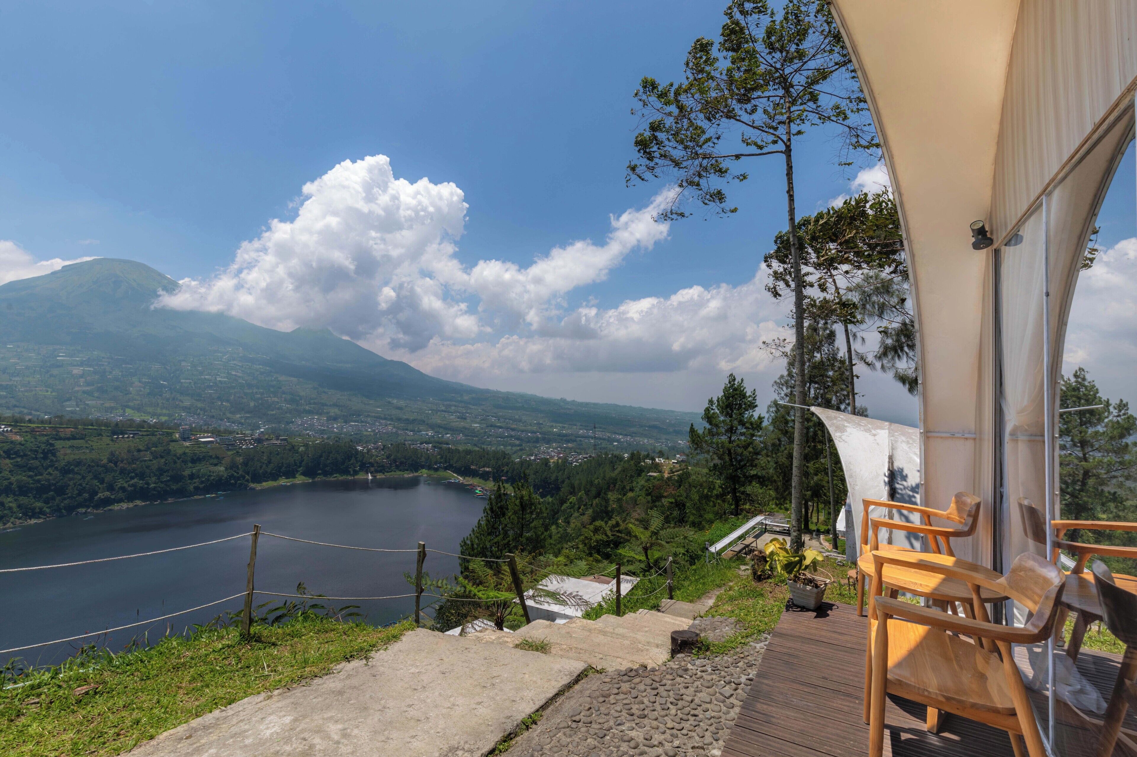 Näkymä majoituspaikasta