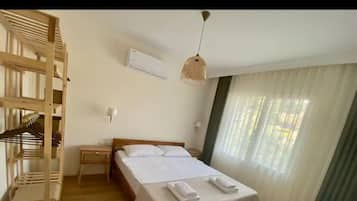 Blackout curtains, iron/ironing board, free WiFi