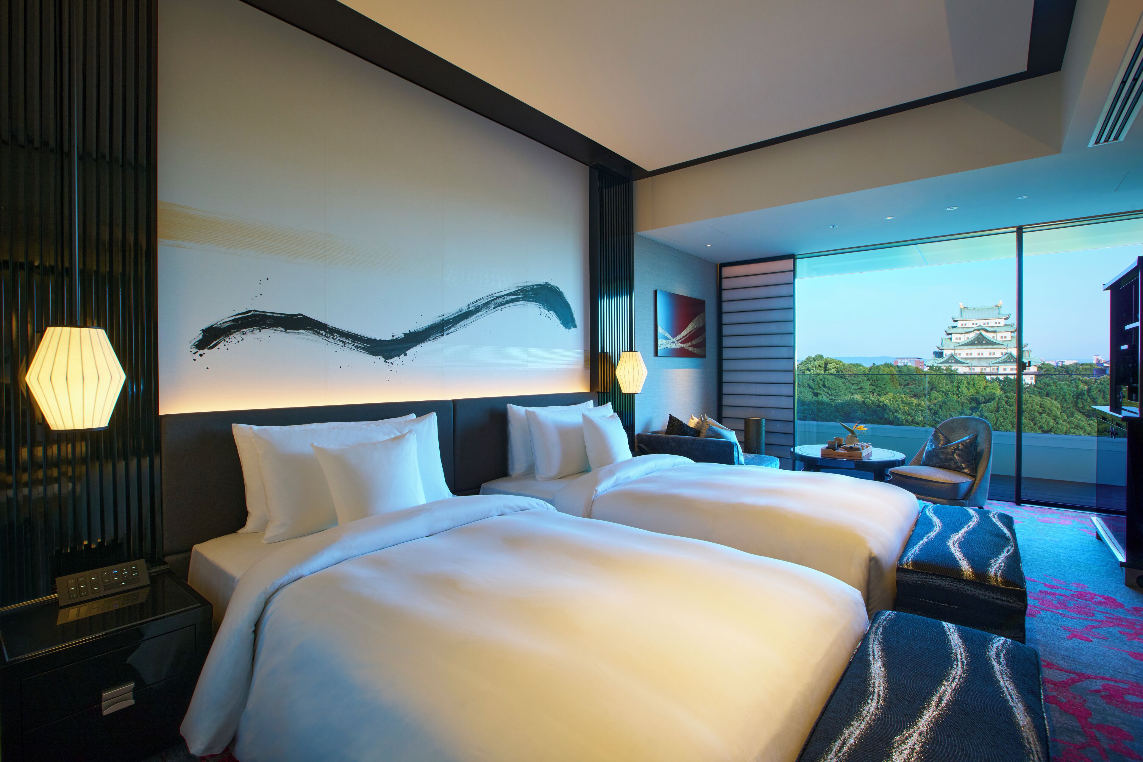 Deluxe Castle View Twin, Non Smoking | Premium bedding, down comforters, minibar, in-room safe