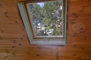 Interior - at the lake with a boat (Spychowo)