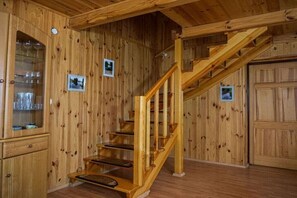 Interior - at the lake with a boat (Spychowo)