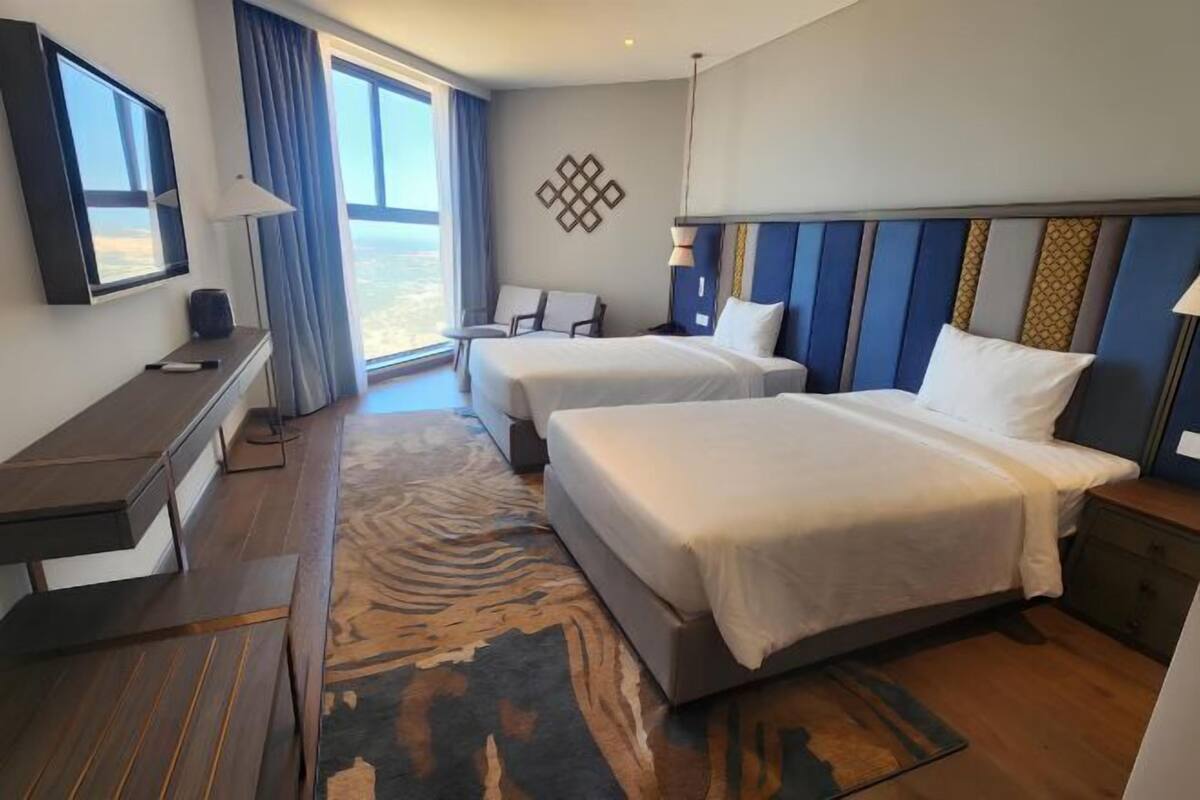 Pillowtop-bedden, een minibar met enkele gratis items