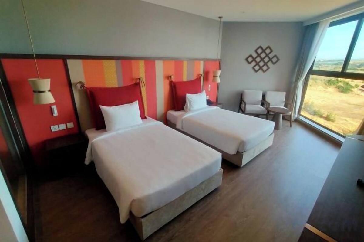 Pillowtop-bedden, een minibar met enkele gratis items