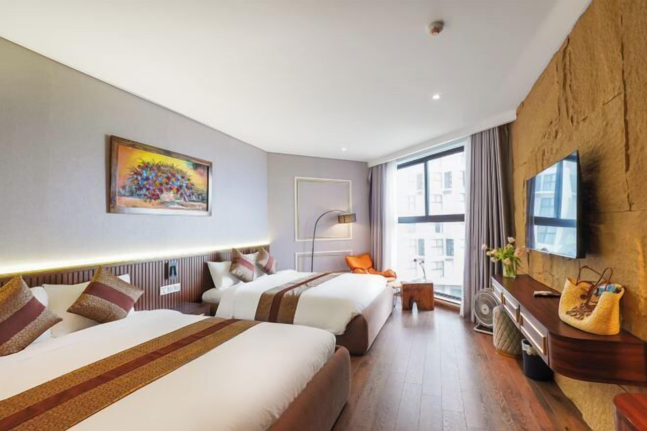 Surmatelas, mini-bar avec articles gratuits