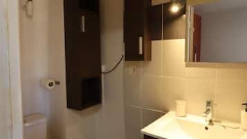 Shower, hair dryer