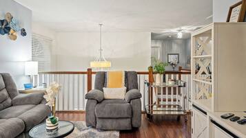 TV connectée, cheminée