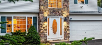 Birch Hollow | Cozy Poconos Home w/ Fireplace, Soaking Tub & Kid’s Play Area