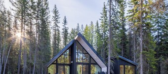 Modern A-frame w/ Private Sauna on Rivers Edge (#2)