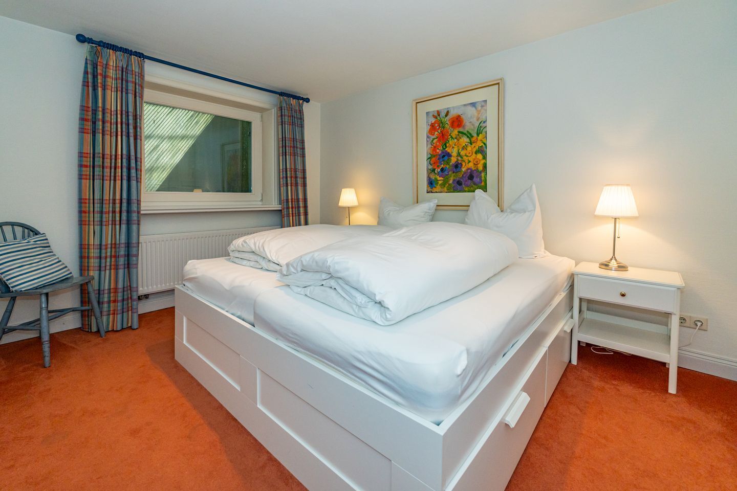 1 habitación, tabla de planchar con plancha, wifi y ropa de cama 