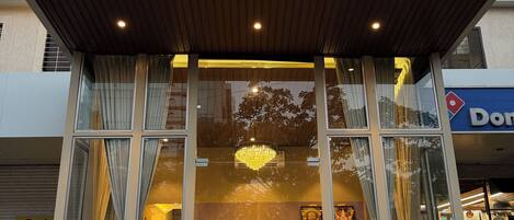 Entrada de la propiedad