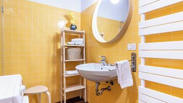 淋浴设施、吹风机、坐浴桶、毛巾