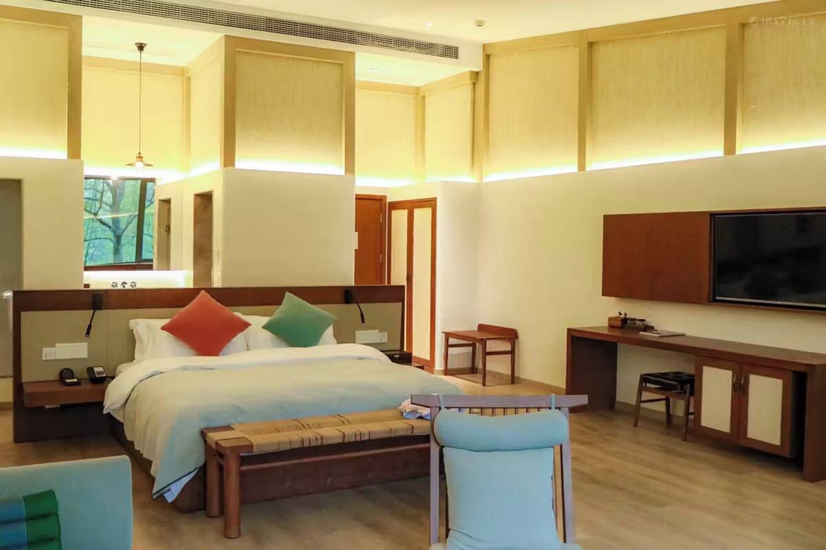 Habitación Confort doble, vistas al jardín | Wifi gratis