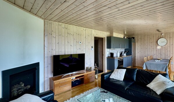 TV - Ski-In/Out apt. Hafjell - Sauna & Stunning Views (Øyer kommune)