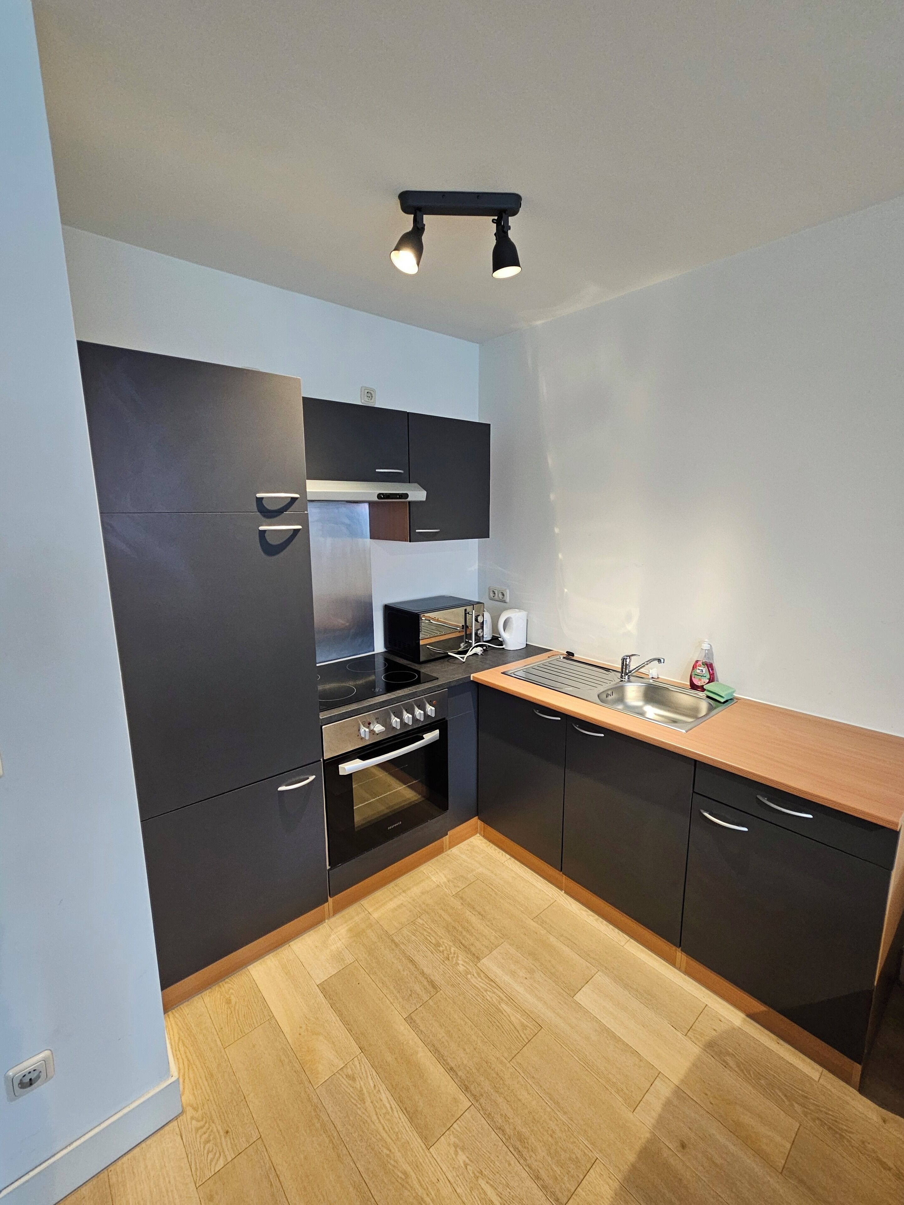 Appartement, plusieurs lits, vue ville | Cuisine privée