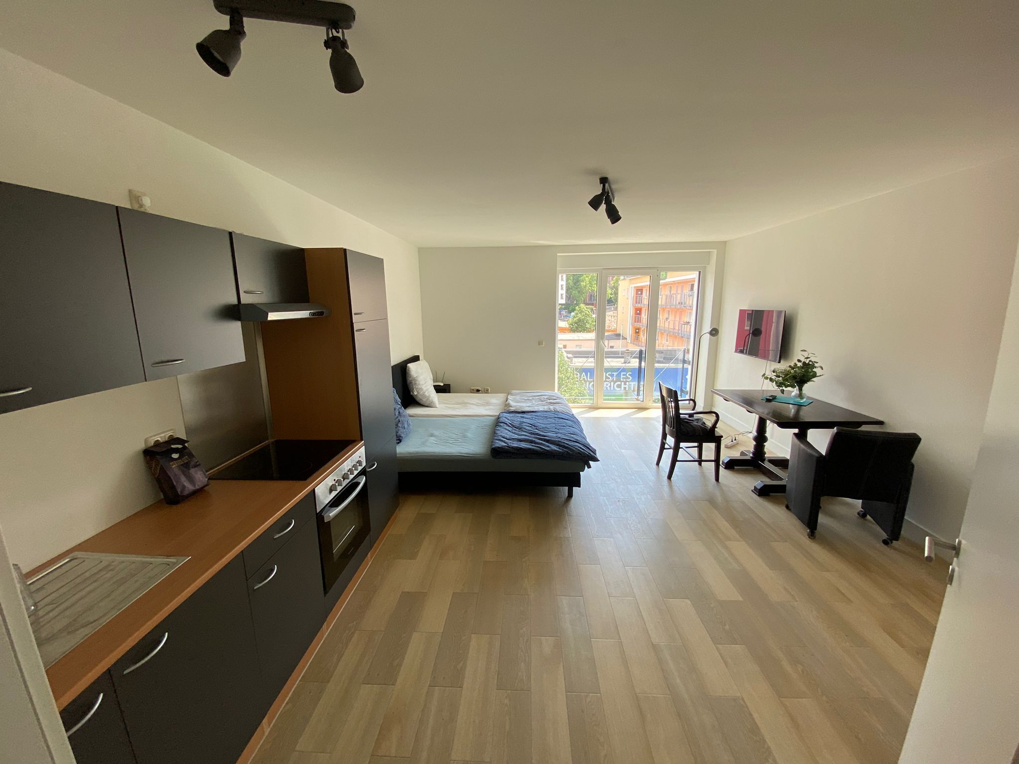 Appartement, meerdere bedden, uitzicht op stad | Kameruitzicht