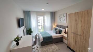 Blick von der Unterkunft