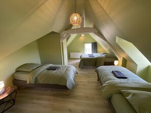6 chambres, accès au Wi-Fi (inclus)