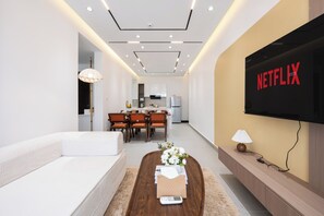 43-inch Smart TV with digital channels - Urban Village Residence by Orchid Homes (Phnom Penh)