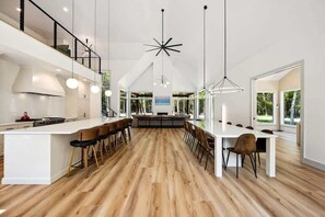 Dining - The Point | Modern Retreat for Groups · Firepit (Egg Harbor)