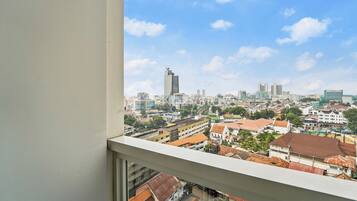 Apartamento, 1 quarto, vista para a cidade | Sacada