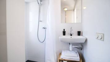 Hair dryer, towels