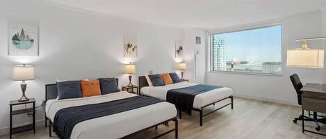 1 bedroom, desk, iron/ironing board, WiFi