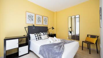 2 Schlafzimmer, Bügeleisen/Bügelbrett, WLAN, Bettwäsche