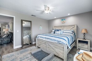 3 bedrooms, desk, iron/ironing board, free WiFi