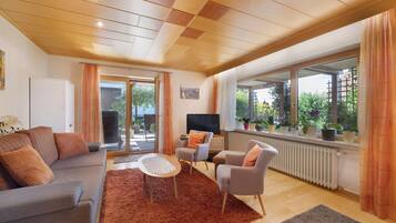 TV, table tennis, stereo