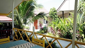 Luxury Double Room, Beach View | Terrace/patio - Beachfront Villa with Sunset (Koh Samui)
