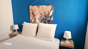 2 slaapkamers, een strijkplank/strijkijzer, gratis wifi, beddengoed