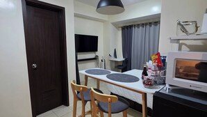Kondominium, 1 kamar tidur, akses difabel | Tempat makan