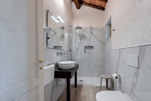 Chambre 'Il Borghetto Tulipano' avec Jardin Partagé, Wi-Fi et Climatisation