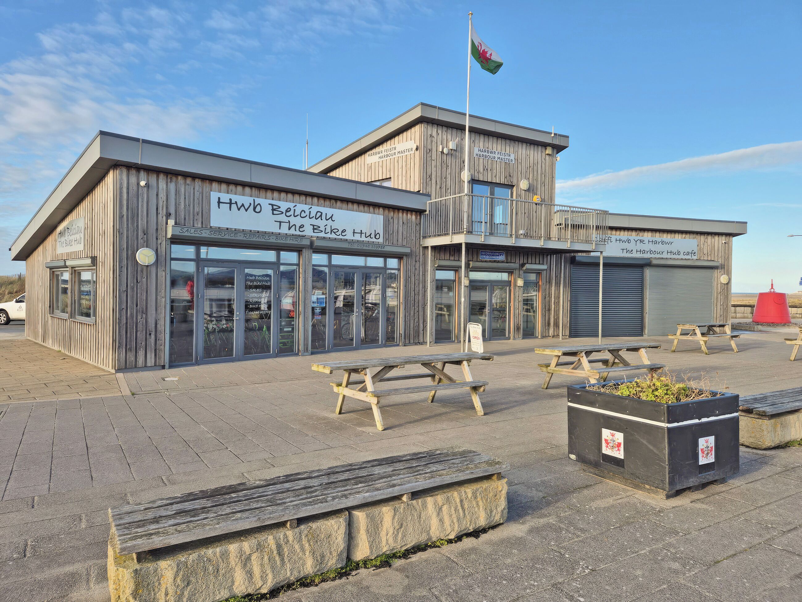 Udendørs spisemuligheder