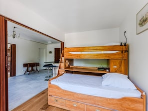 2 chambres, accès au Wi-Fi (inclus)