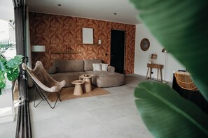 Living area - New luxury apartment, centrally located (Willemstad)