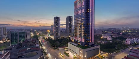 Fachada de la propiedad