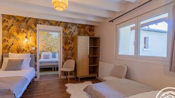 8 chambres, Wi-Fi gratuit, draps fournis