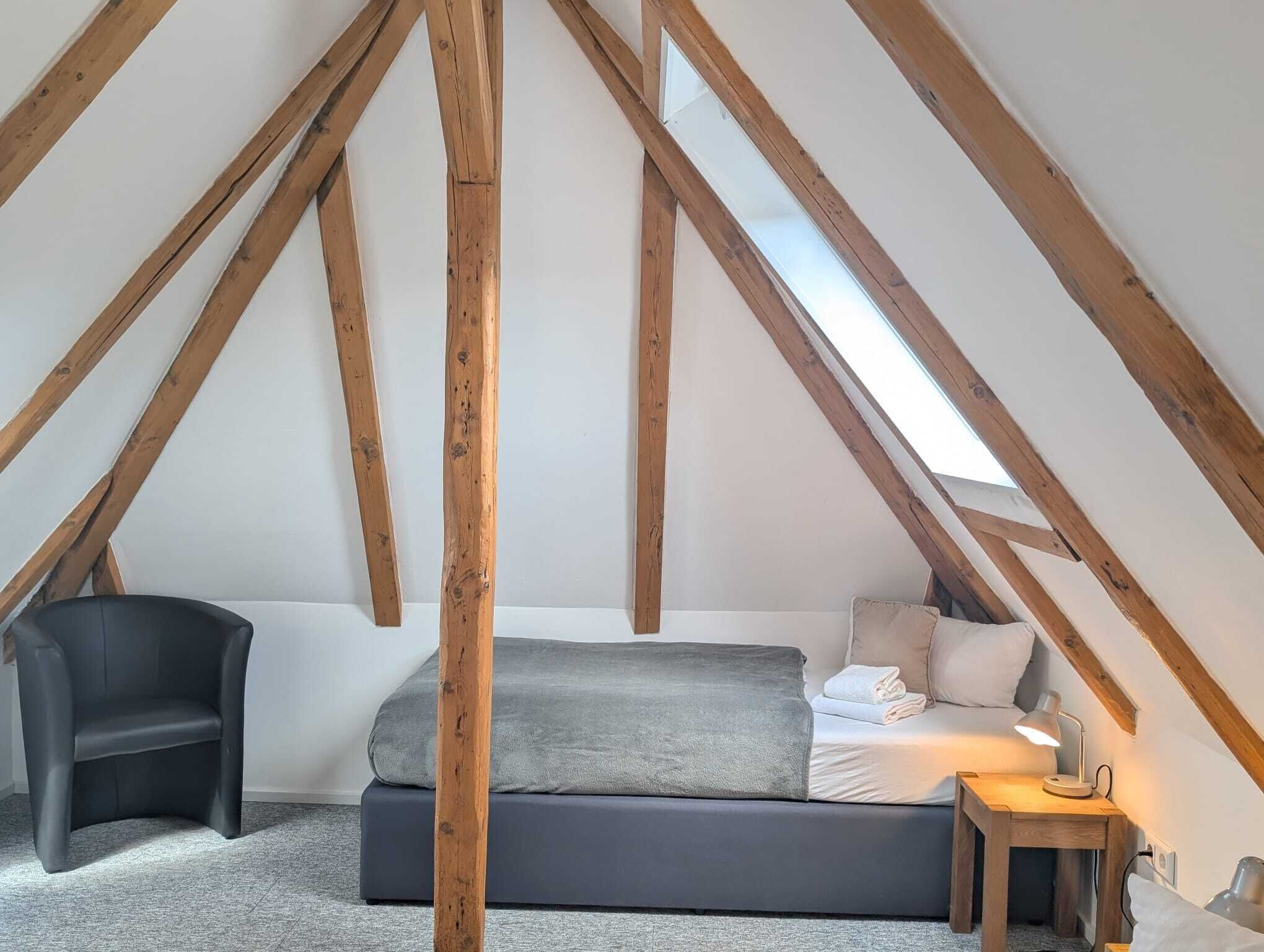 2 Schlafzimmer, Reisekinderbett, kostenloses WLAN, Bettwäsche