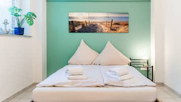 2 Schlafzimmer, kostenloses WLAN, Bettwäsche