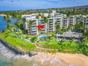 Exterior - Kamaole Nalu 406 - 2 Bedroom Overlooking Beach and Ocean (Kihei)